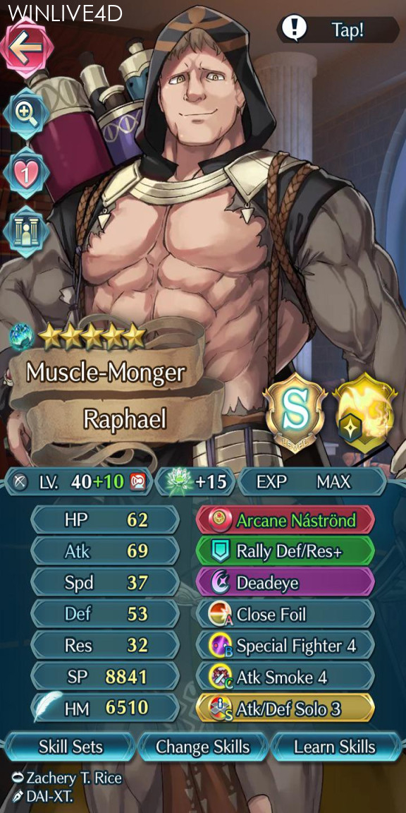 Bara Time! A + Plegian Raphael showcase : r/FireEmblemHeroes
