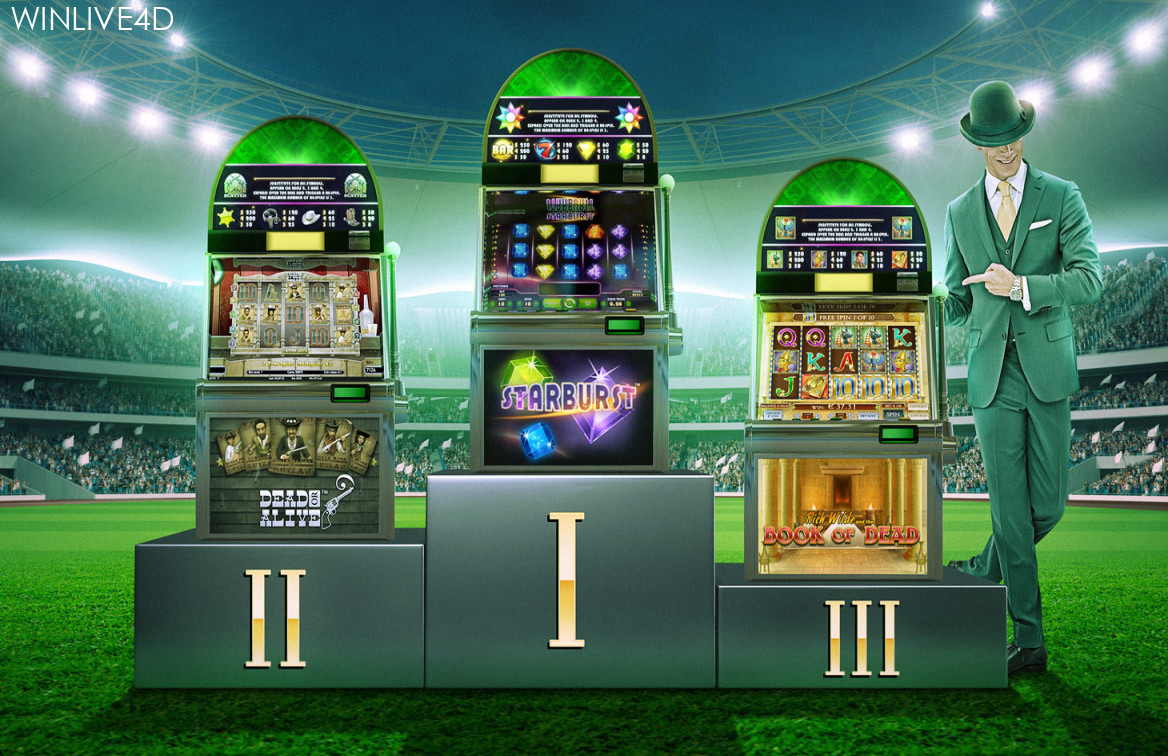 Can you guess the most popular slots throughout ?  Mr Green
