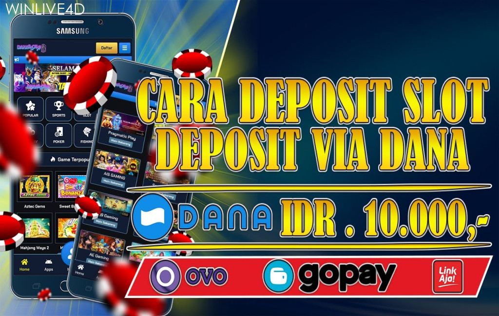 Cara Deposit Slot Online Pakai Via Dana Termudah  ( Ovo - Gopay -  LinkAja )