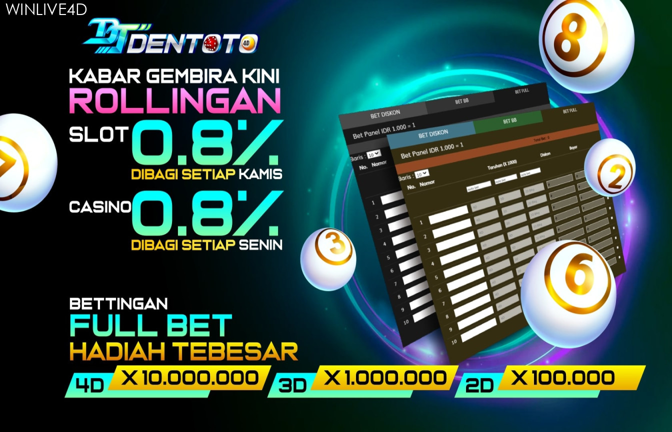 DENTOTO : Daftar  Situs Togel Slot Paling dipercaya dan Agen