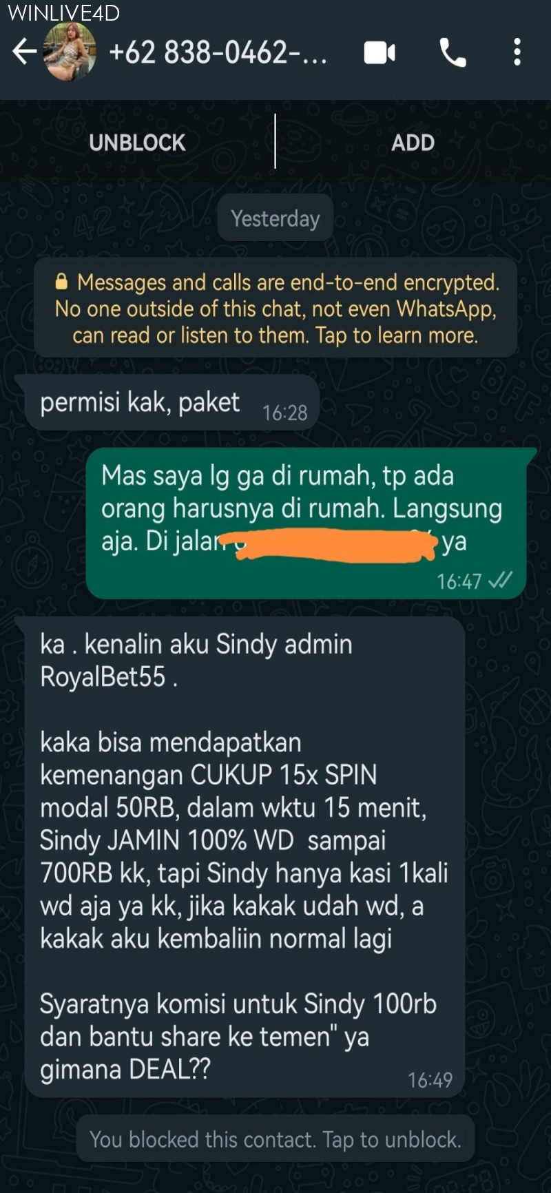 Deretan Chat Kocak Ajakan Main Judi Slot Online, Asli Bikin Ngakak Deretan Chat Kocak Ajakan Main Judi Slot Online, Asli Bikin Ngakak