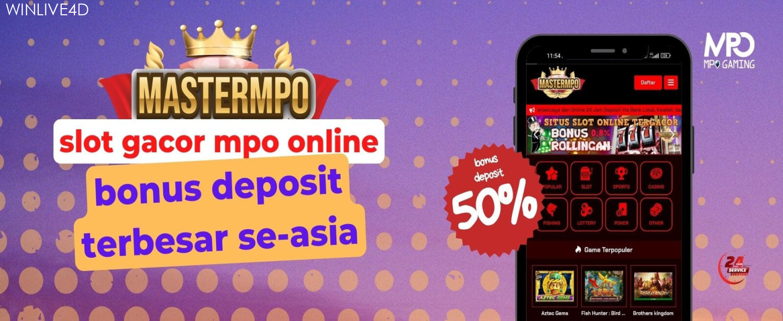 MASTERMPO SITUS DAFTAR SLOT JUDI MPO GACOR ONLINE DEPOSIT