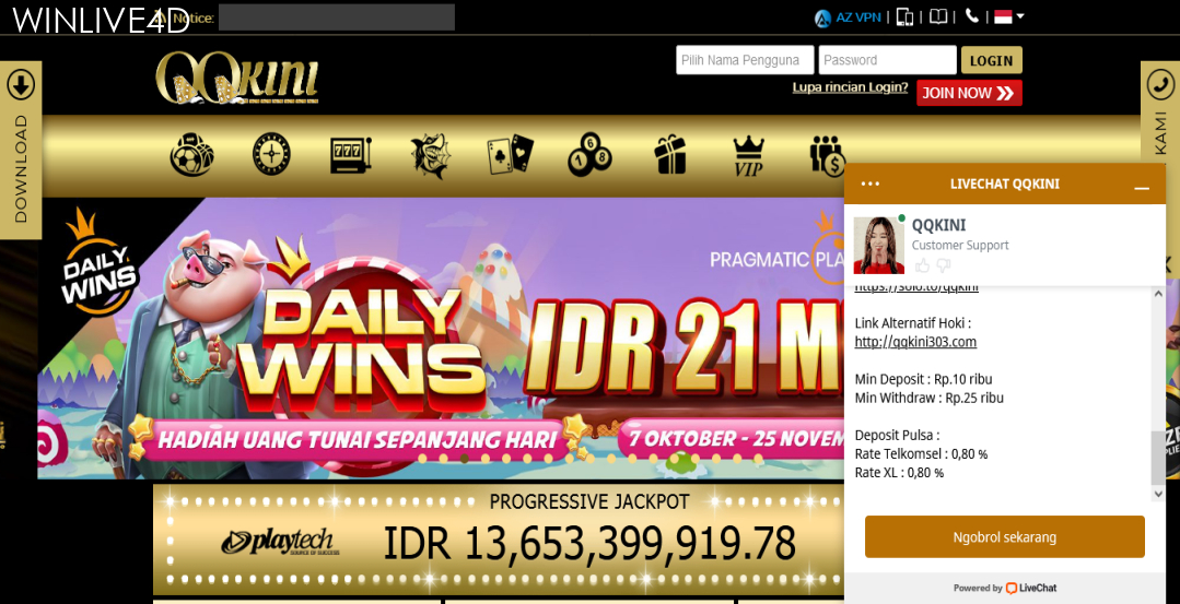 qq slot deposit via dana