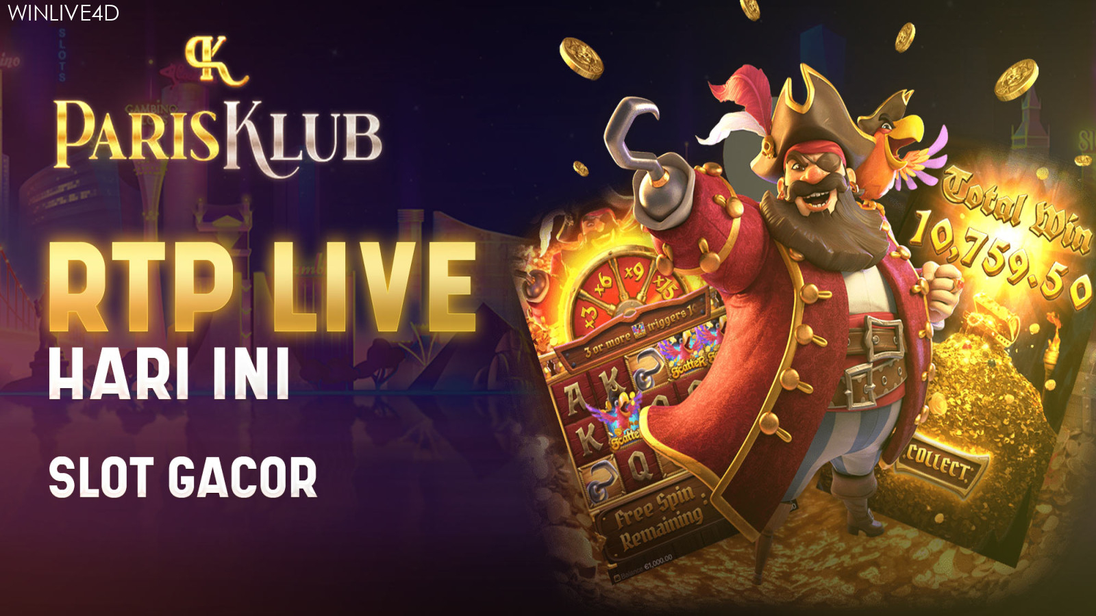 RTP Live: Info Bocoran RTP Slot Gacor Hari Ini Gampang Menang