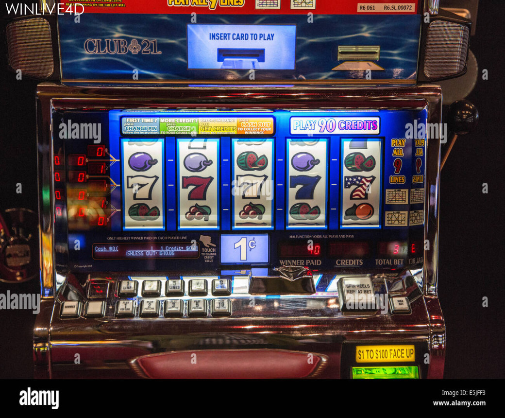Slot machine casino no people hi-res stock photography and images